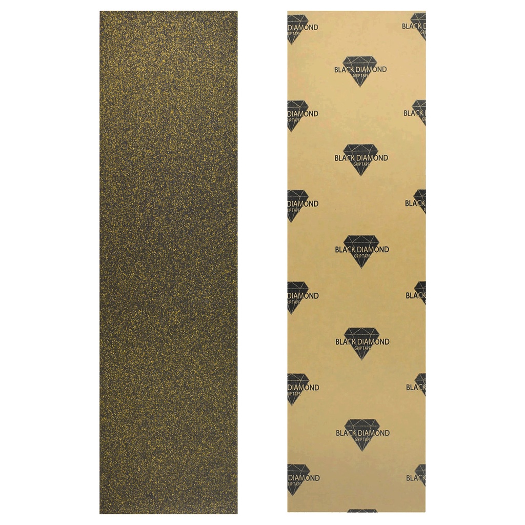 BLACK DIAMOND LONGBOARD GRIPTAPE SHEET 10.00 X 48.00 GOLD GLITTER