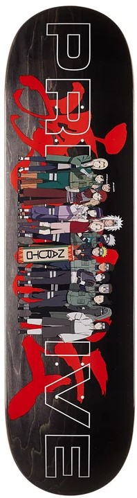 PRIMITIVE TEAM NARUTO LEAF VILLAGE DECK 8.25