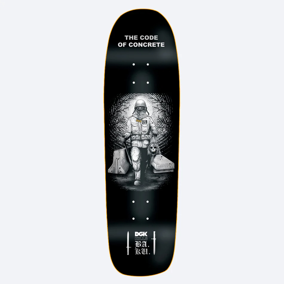 DGK DGK X BAKU SHAPED DECK 8.75