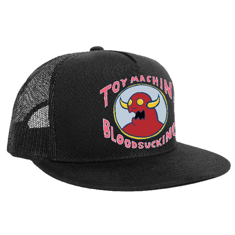 TOY MACHINE TALL HO MONSTER MESH HAT BLACK