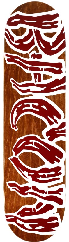 BACON TEAM LOGO VENEER DECK 10.00