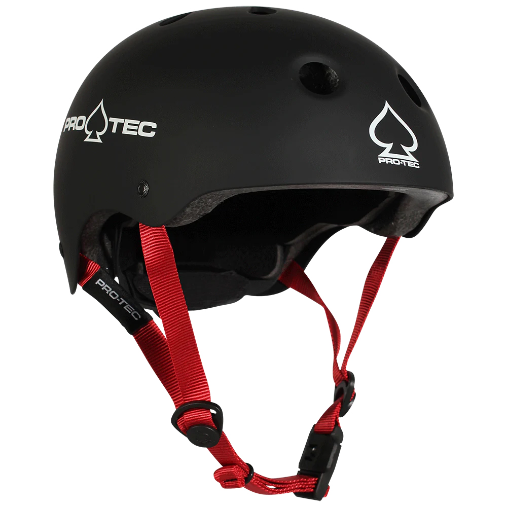 PRO TEC JUNIOR CLASSIC FIT CERTIFIED MATTE BLACK YOUTH M