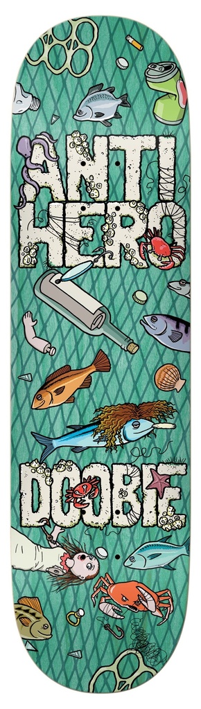 ANTI-HERO DOOBIE CATCH OF THE DAY DECK 8.50