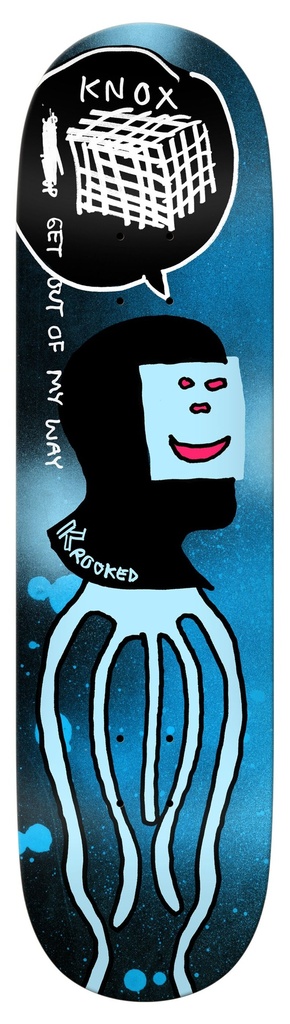 KROOKED KNOX SQUID WAY DECK 8.25
