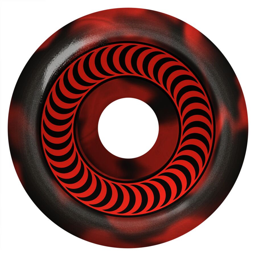 SPITFIRE FORMULA FOUR OG CLASSIC RED/BLACK SWIRL 54MM 99D (Set of 4)