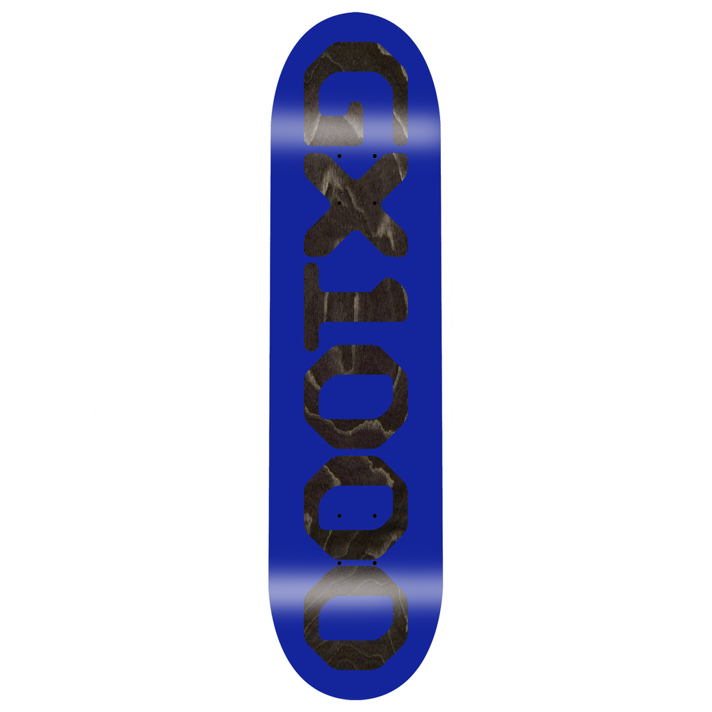 GX1000 TEAM OG LOGO BLUE W/BLACK VENEER DECK 8.00