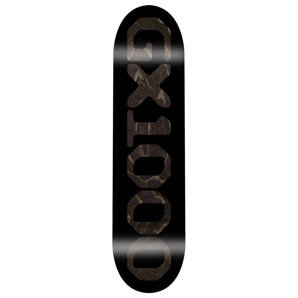 GX1000 TEAM OG LOGO BLACK W/BLACK VENEER DECK 8.50