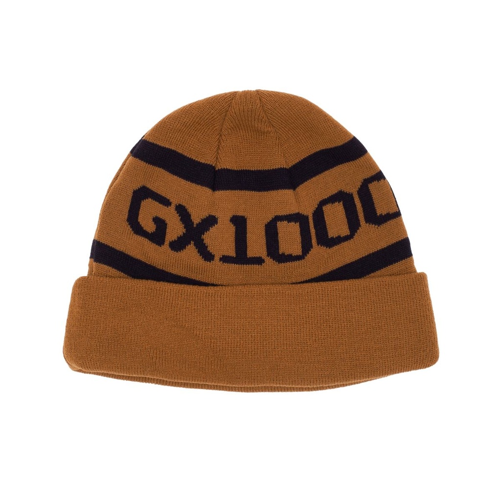 GX1000 OG LOGO BEANIE BROWN