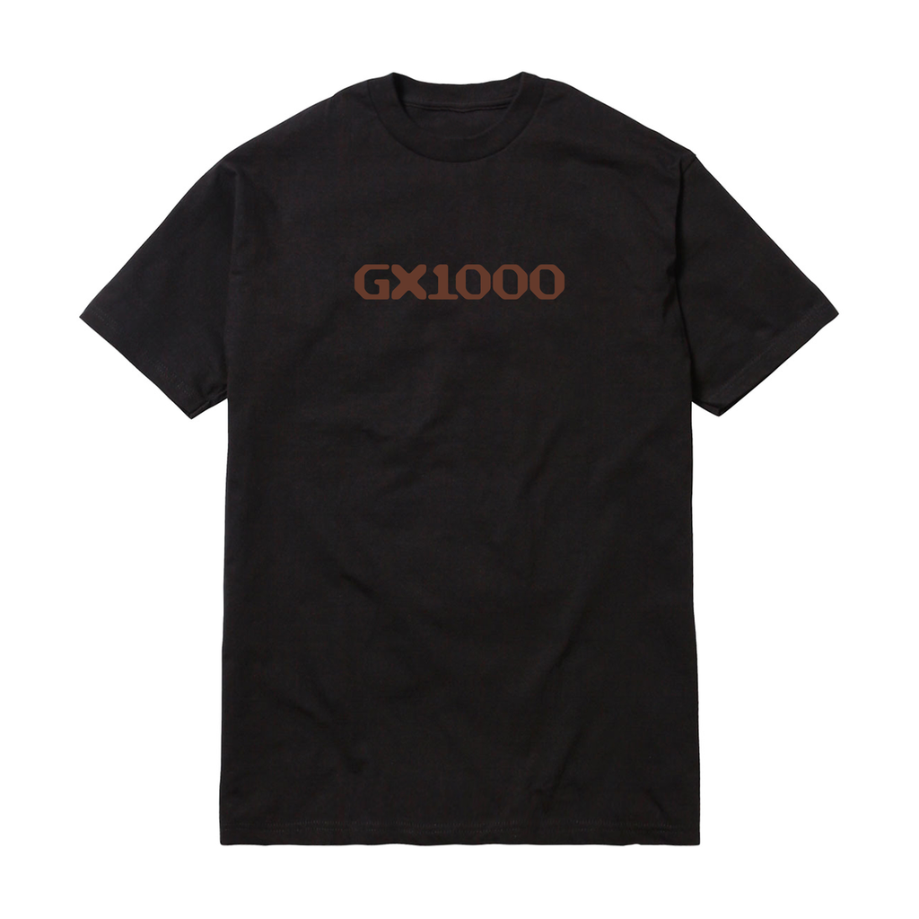 GX1000 OG LOGO BLACK/BROWN FONT SS L