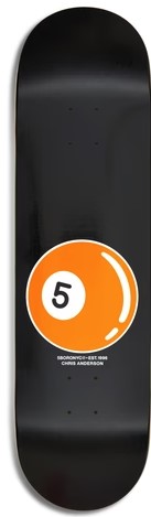 5 BORO ANDERSON 5BALL BLACK DECK 8.25