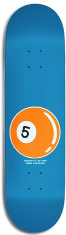 5 BORO MCDONALD 5BALL BLUE DECK 8.37