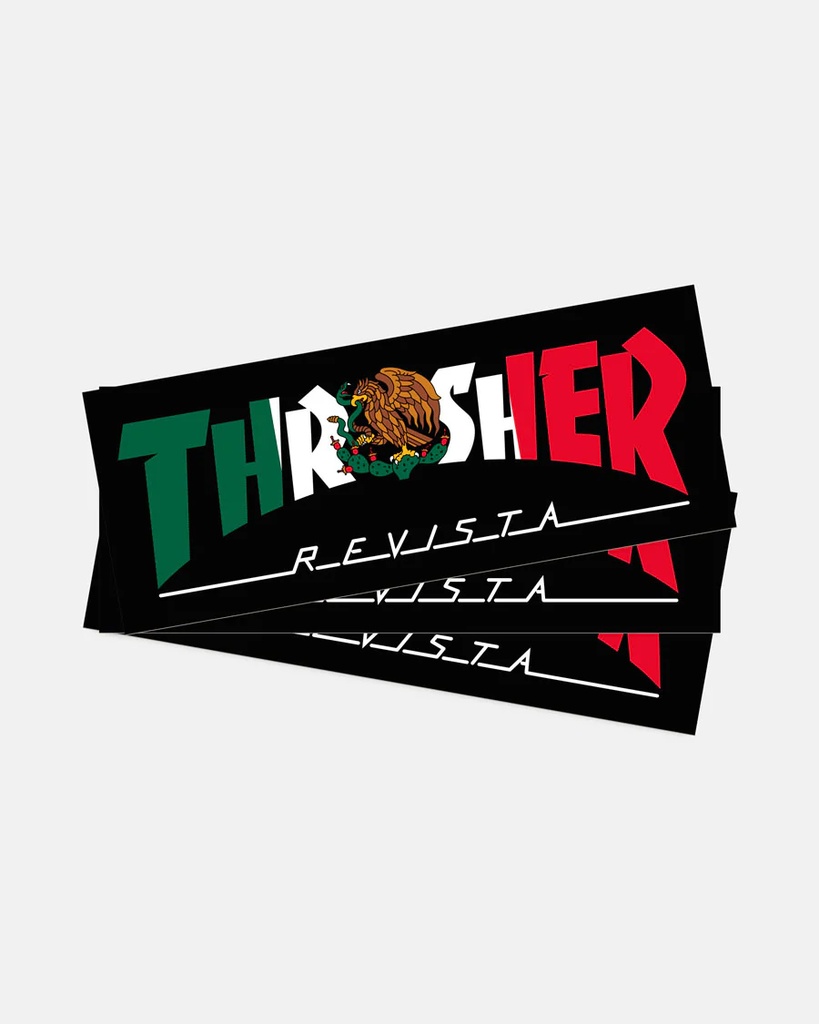 THRASHER MEXICO REVISTA STICKER
