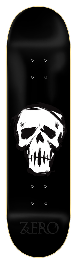 ZERO TEAM DYING TO LIVE SKULL BLACK DECK 8.50
