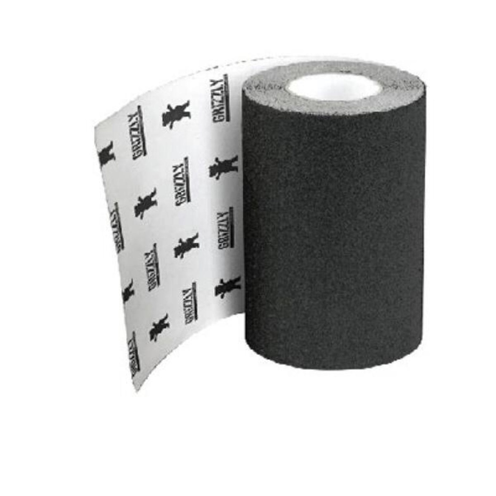 GRIZZLY 9" BLANK BLACK GRIPTAPE ROLL