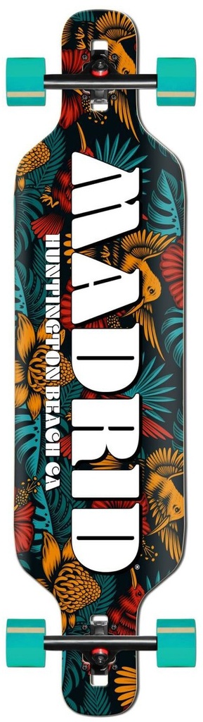 MADRID TROPICS TOP MOUNT LONGBOARD COMPLETE 9.62 X 40.00