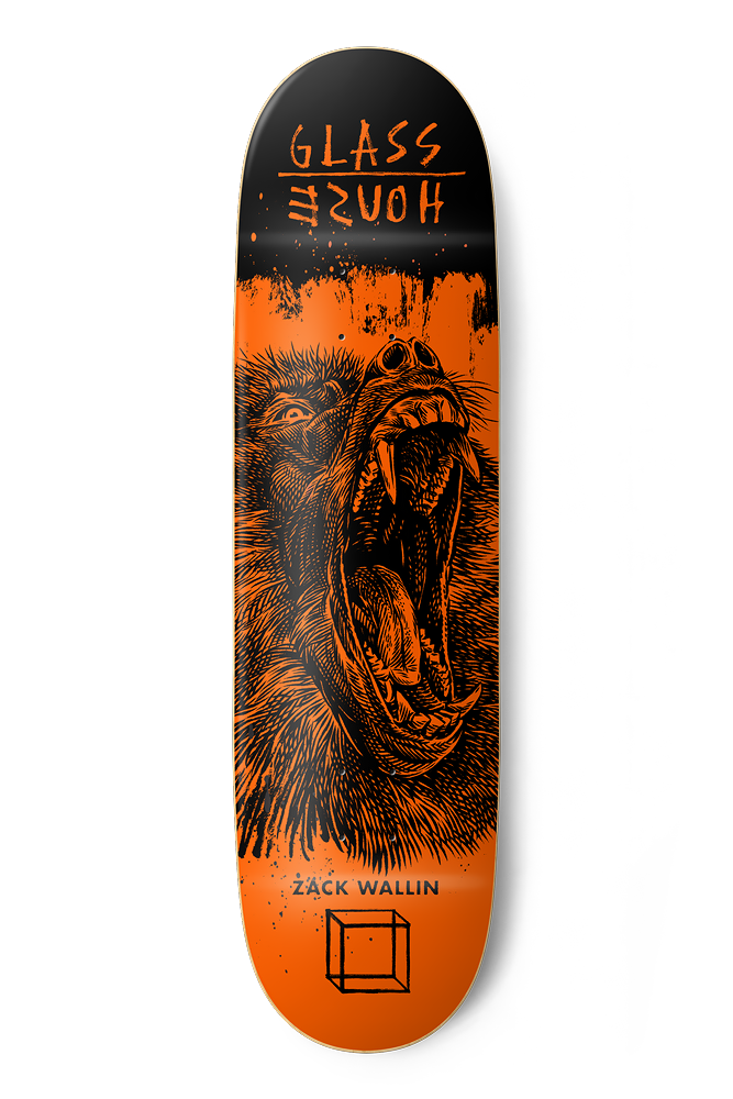 GLASS HOUSE WALLIN BABOON DECK 8.75