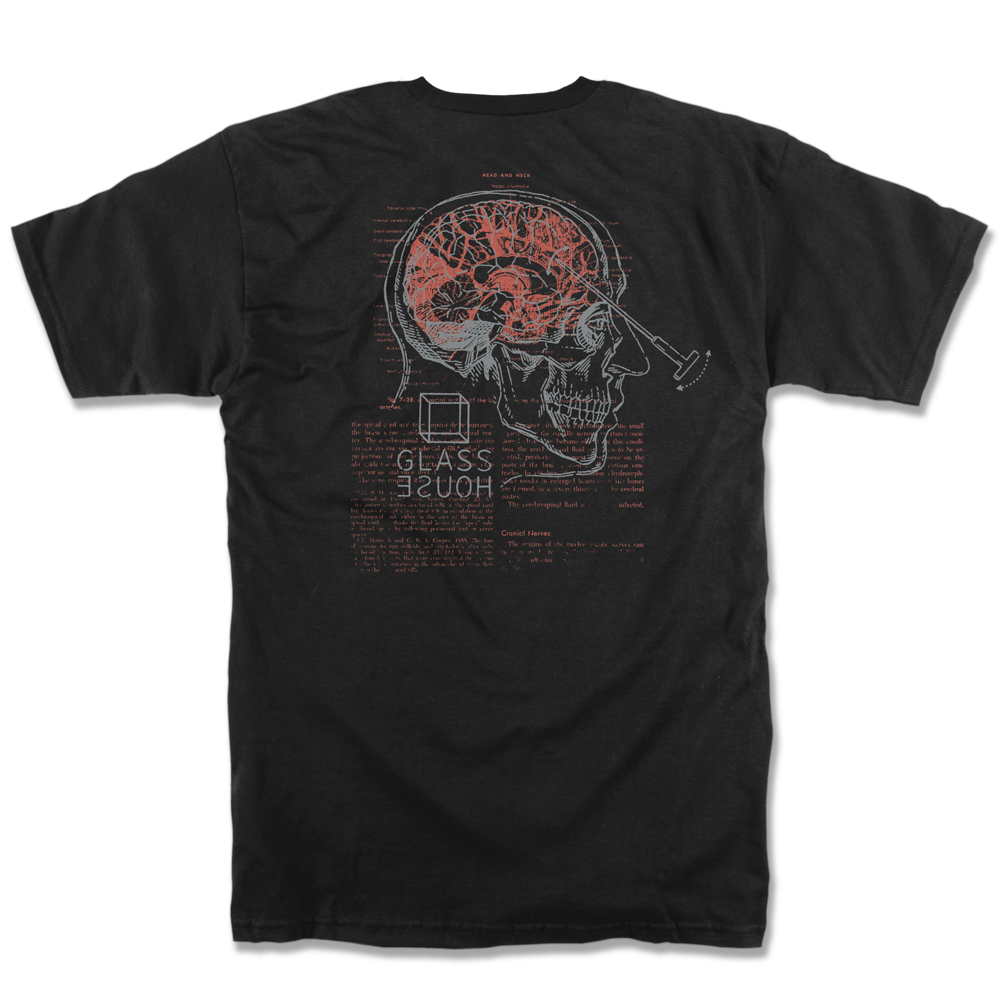 GLASS HOUSE LOBOTOMY VINTAGE BLACK SS XL