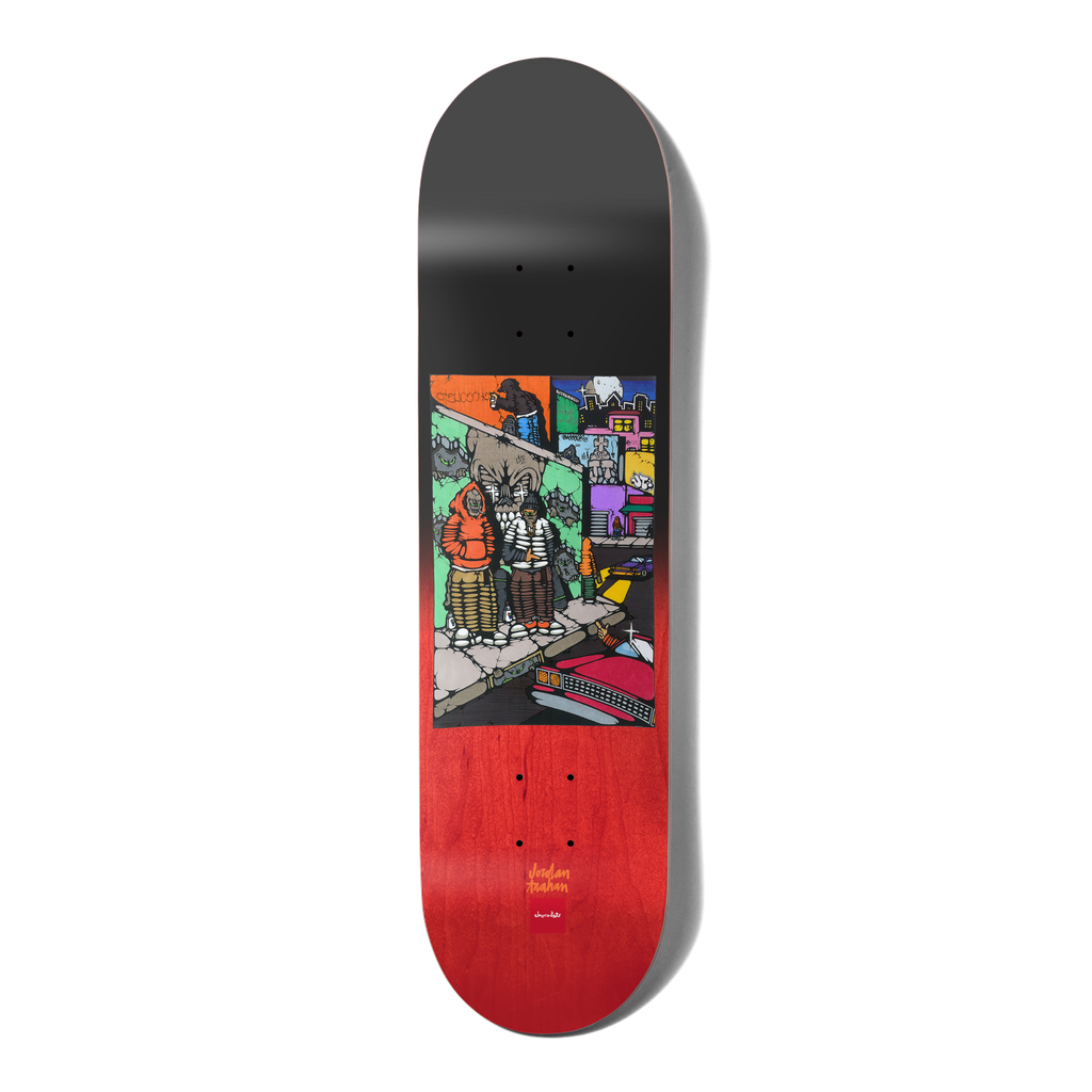 CHOCOLATE TRAHAN FIENDIN' THE FUNK DECK 8.25