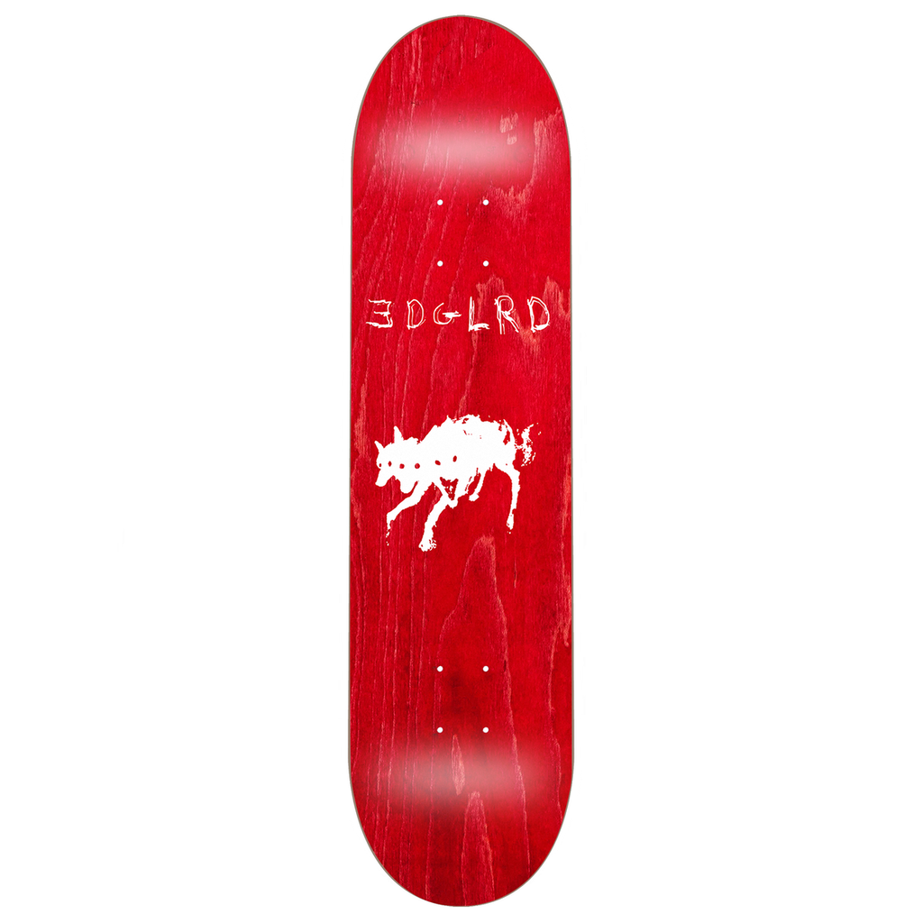 EDGLRD TEAM HELL HOUND RED DECK 8.75