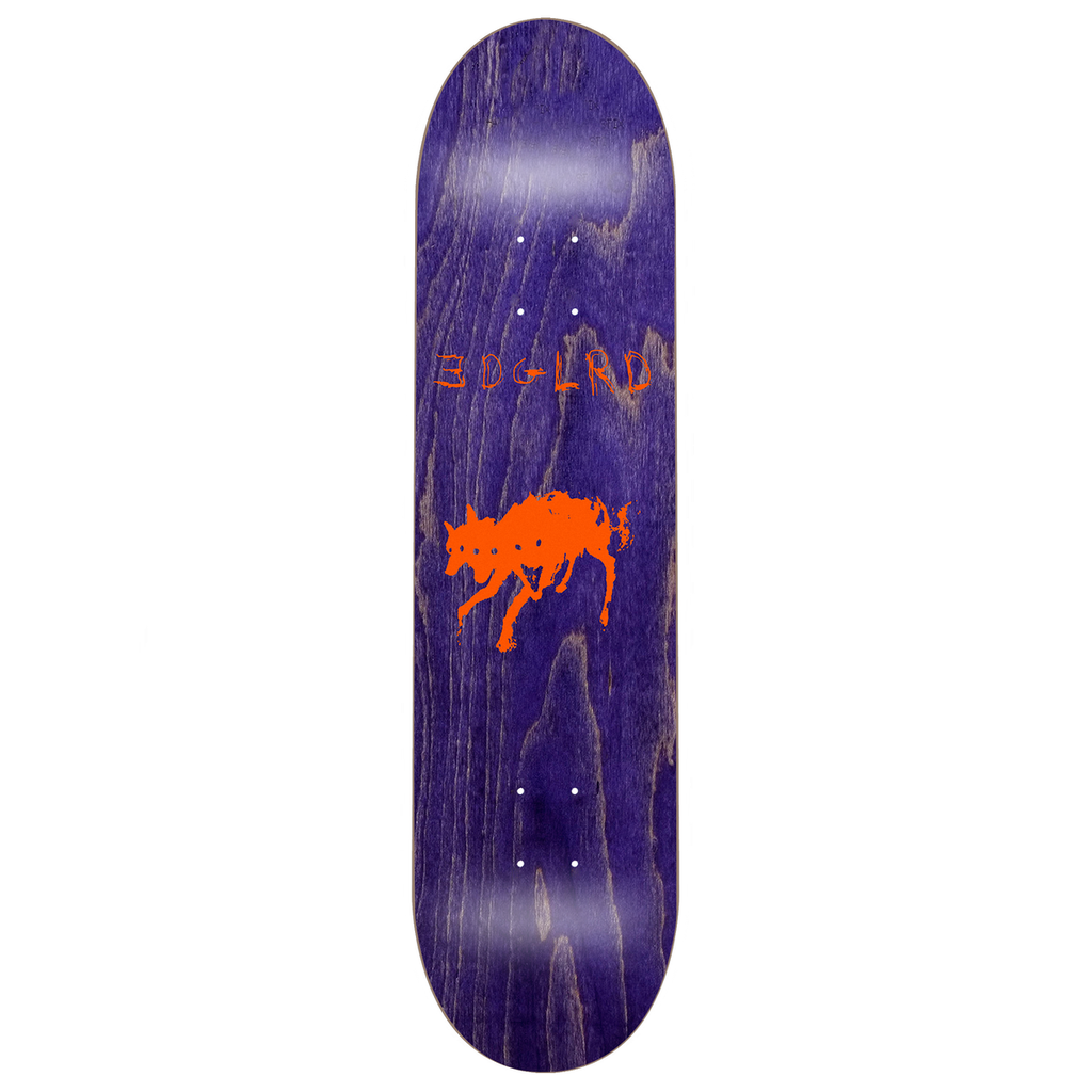 EDGLRD TEAM HELL HOUND PURPLE DECK 8.62