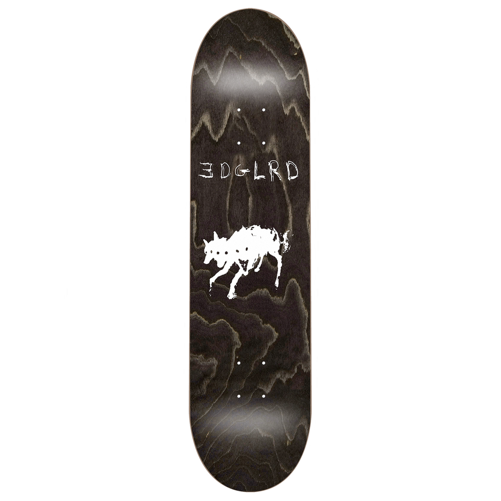 EDGLRD TEAM HELL HOUND BLACK DECK 8.50