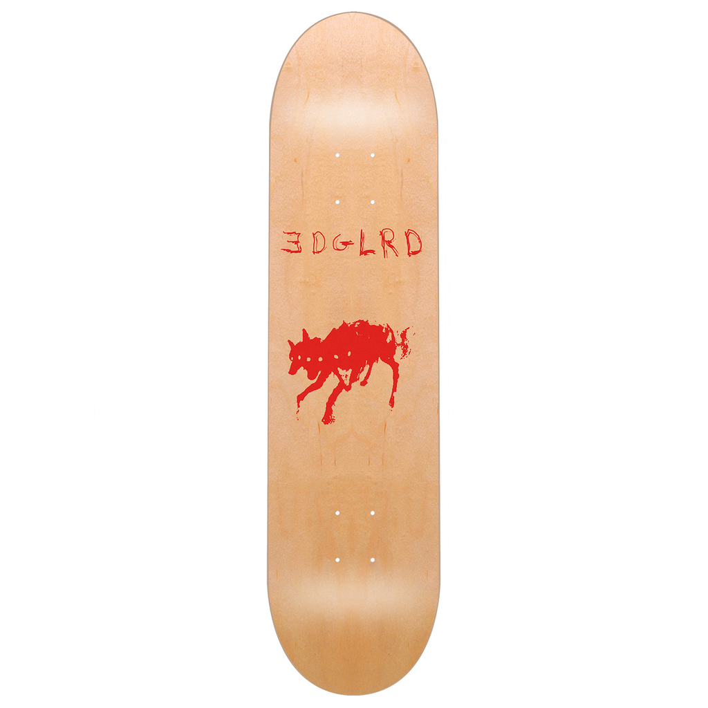 EDGLRD TEAM HELL HOUND NATURAL DECK 8.25
