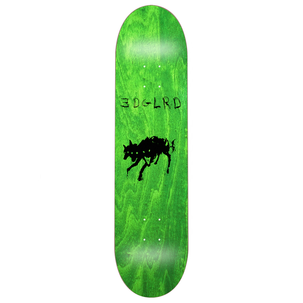 EDGLRD TEAM HELL HOUND GREEN DECK 8.00