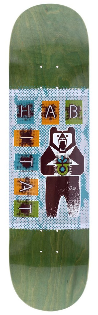 HABITAT TEAM GRIZZLY DECK 8.25