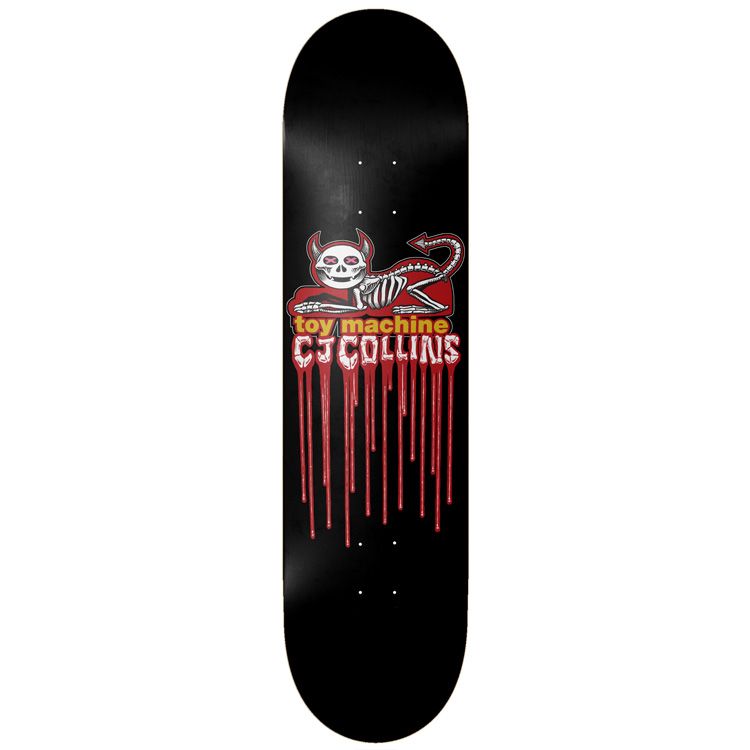 TOY MACHINE CJ COLLINS DEVIL CAT DECK 8.25
