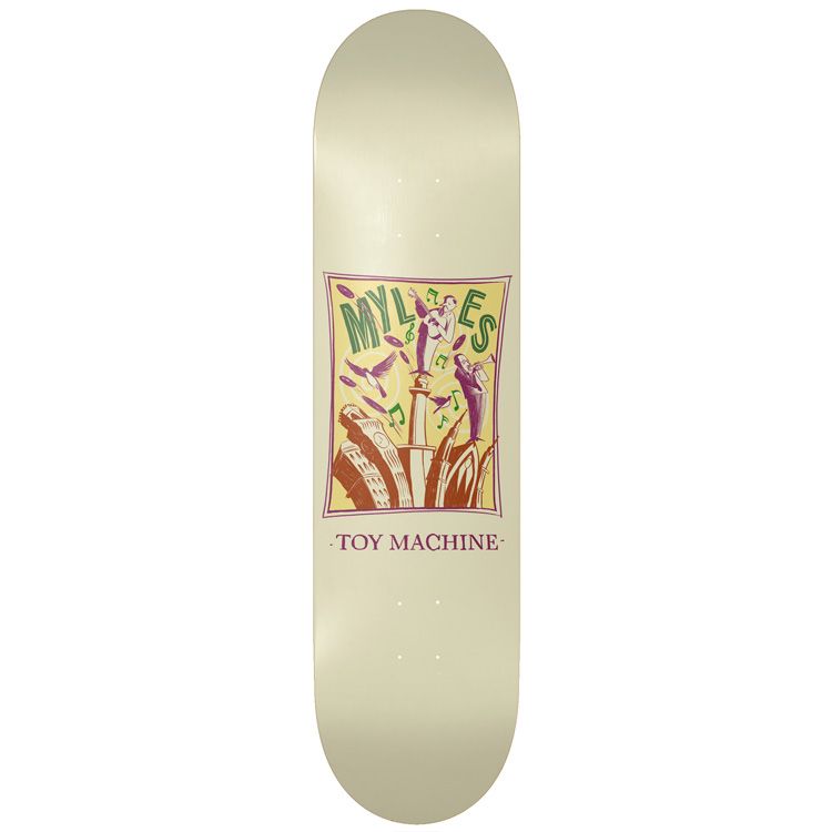 TOY MACHINE MYLES WILLARD JAZZ DECK 8.5