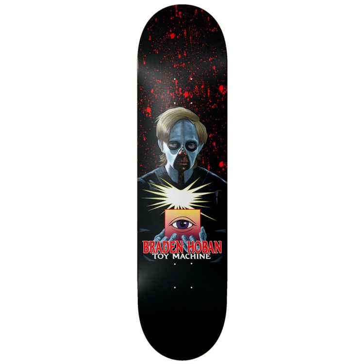 TOY MACHINE BRADEN HOBAN UNZIPPED DECK 8.38