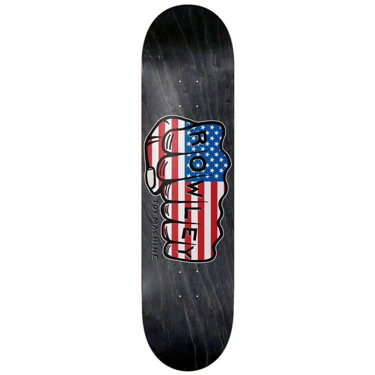 TOY MACHINE GEOFF ROWLEY OLD GLORY DECK 8.5