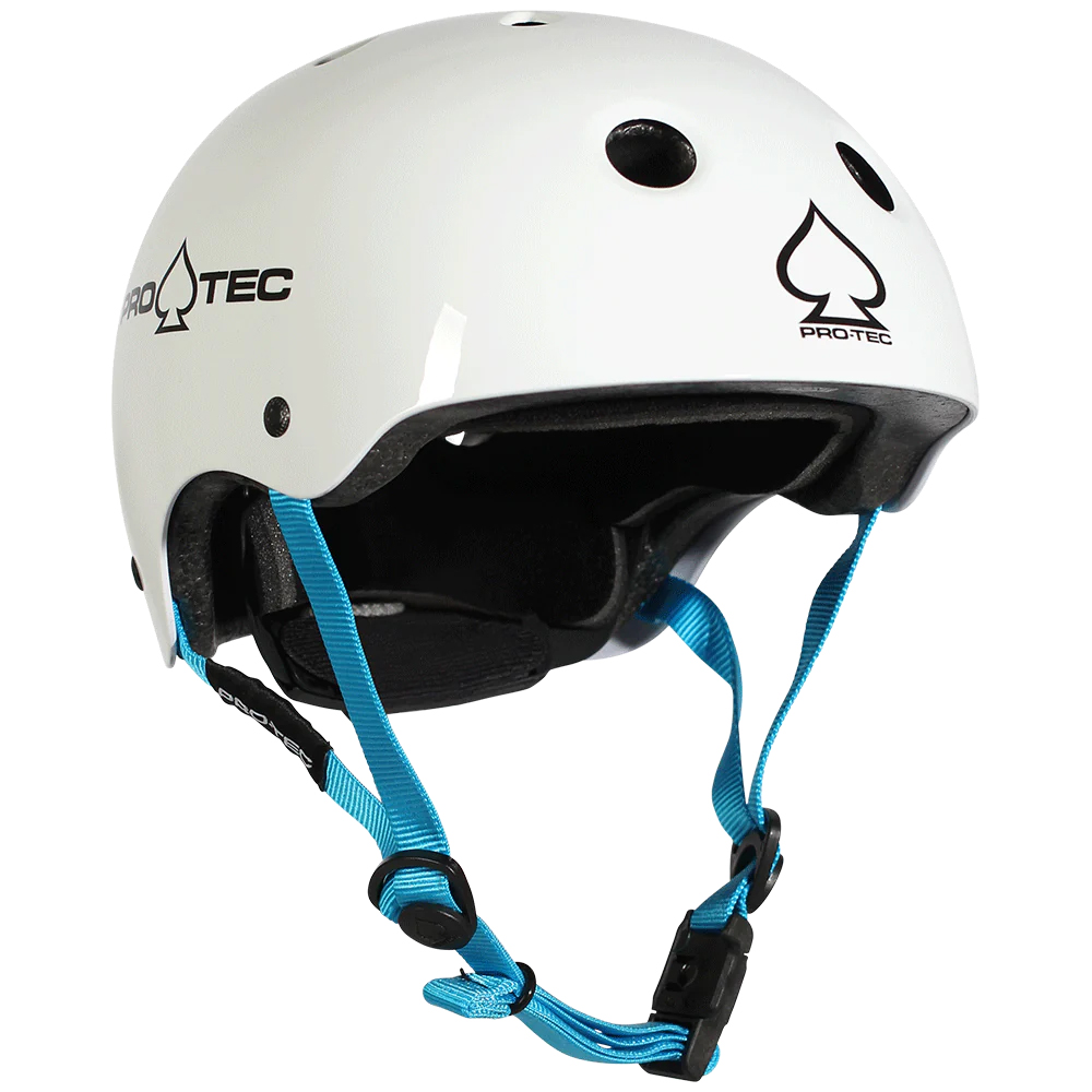 PRO TEC JUNIOR CLASSIC FIT CERTIFIED GLOSS WHITE YOUTH S