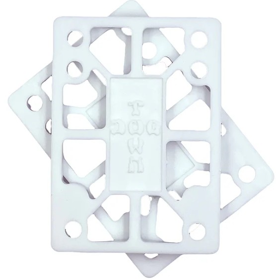 DOGTOWN RISERS 1/2" WHITE