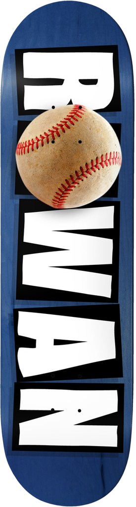 BAKER ROWAN ICON ZORILLA NO HITTER DECK 8.25