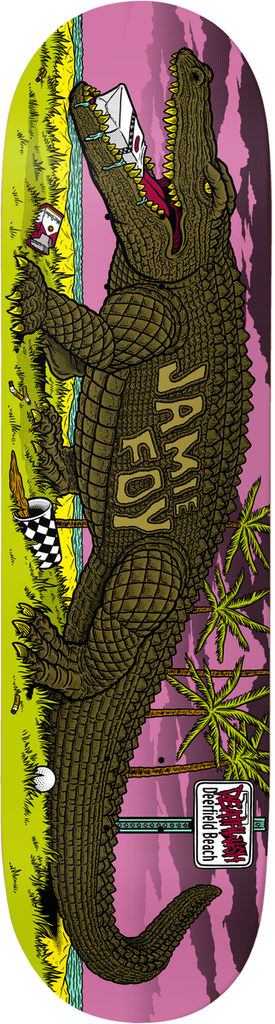 DEATHWISH JAMIE FOY DEERFIELD MASCOT DECK 8.25
