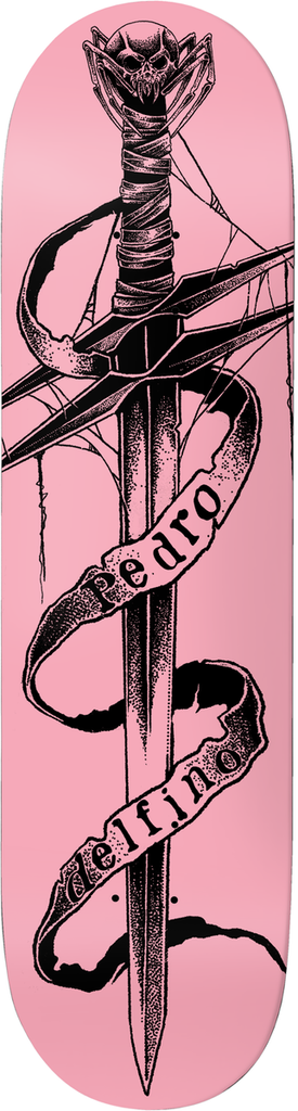 DEATHWISH PEDRO DELFINO ROSEFYRE DECK 8.5