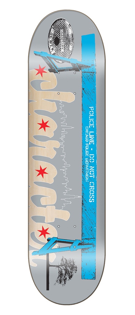CHARACTER TEAM CHICAGO BARACADE DECK 8.38