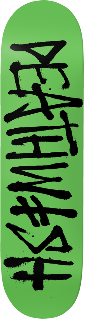 DEATHWISH TEAM OG DEATHSPRAY GREEN/BLACK DECK 8.475