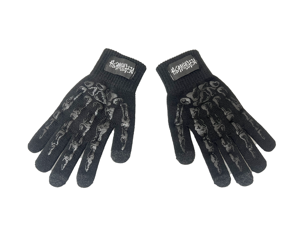 DEATHWISH KNUCKLES GLOVES BLACK