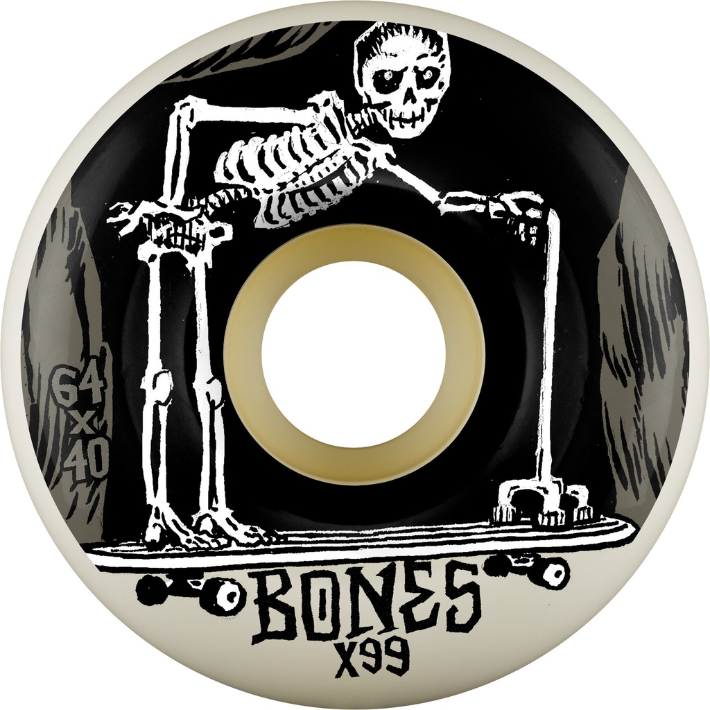 BONES X-FORMULA BETTER SKATE THAN NEVER 64MM 99A (Set of 4)