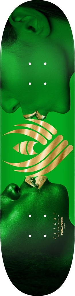 POWELL TEAM KISS GREEN/GOLD FLIGHT DECK 8.5