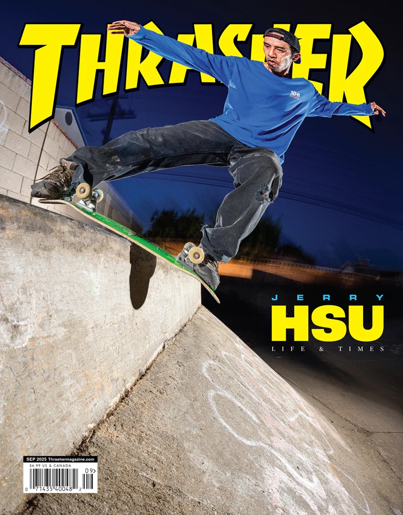 THRASHER MAGAZINE SEPTEMBER 2025