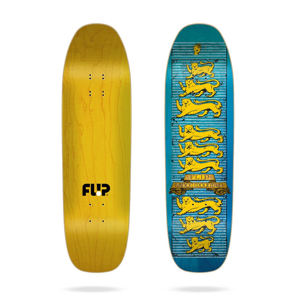 FLIP PENNY MOUNTAIN LIONS BLUE SHAPED DECK 9.0