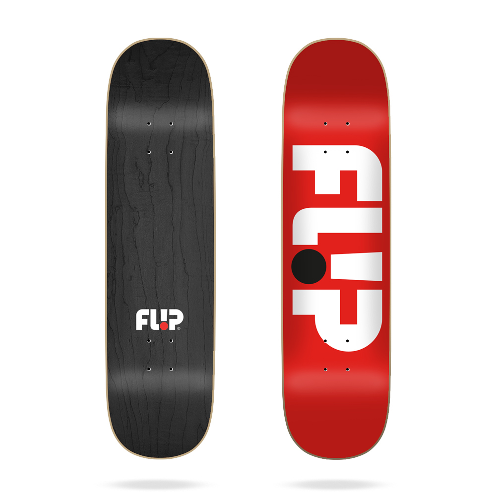 FLIP TEAM ODYSSEY LOGO RED DECK 8.25