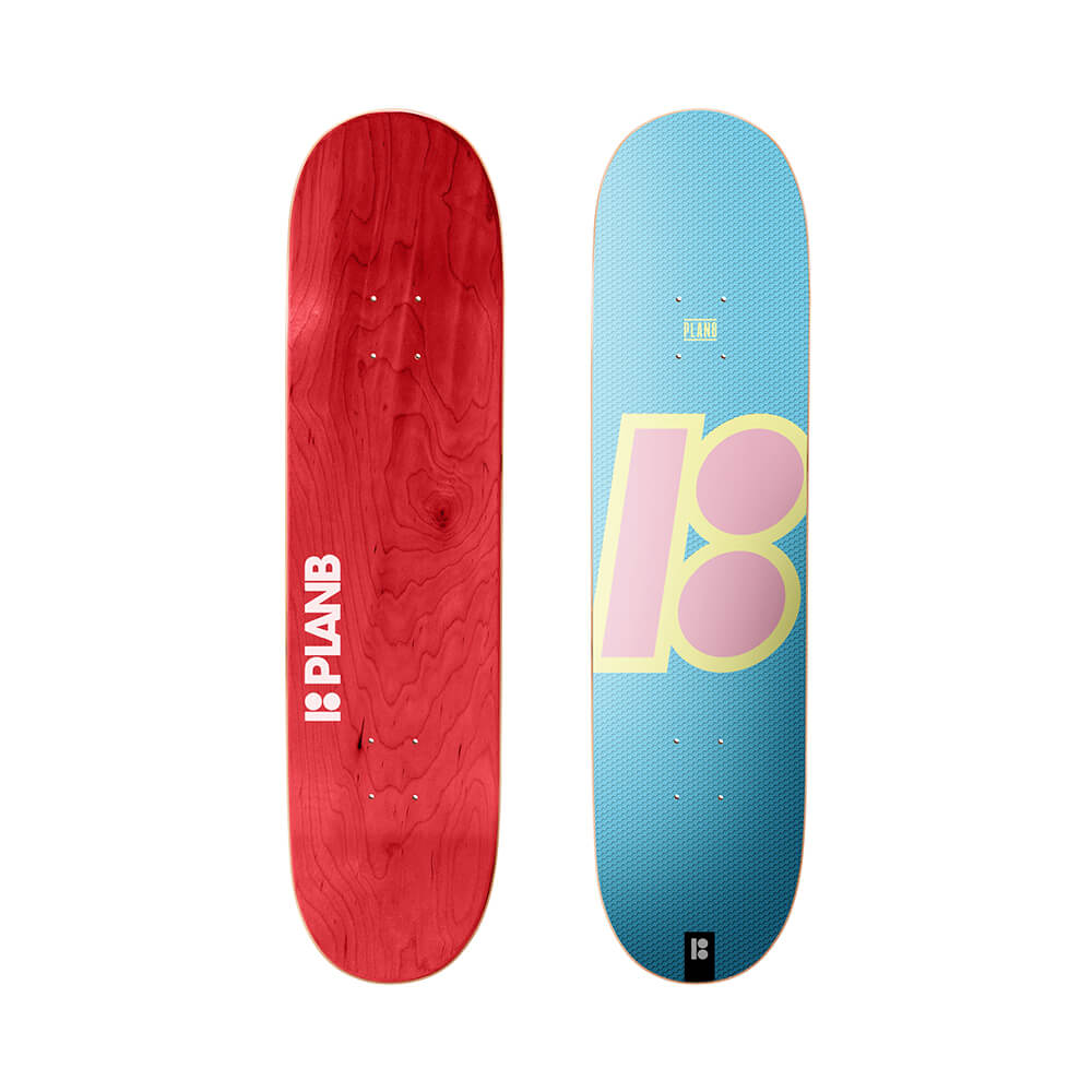 PLAN B TEAM SLANTED OG BLUE DECK 8.25