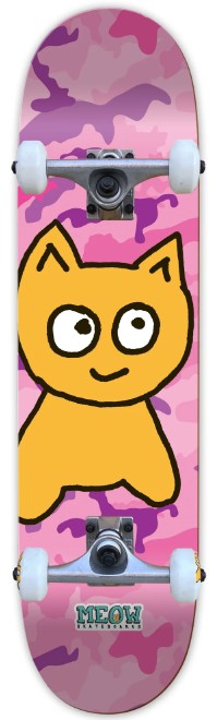 MEOW BIG CAT PINK CAMO COMPLETE 7.50