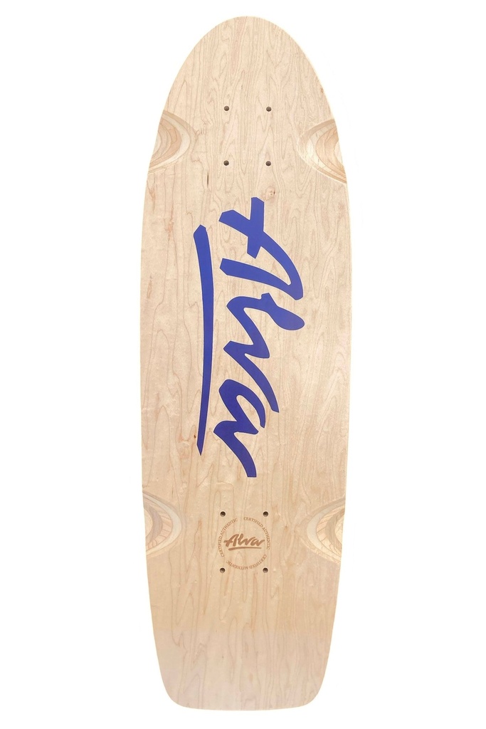 ALVA BELA COLBALT BLUE SHAPED WHEEL WELLS DECK 8.5 X 27.0