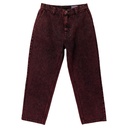 SPITFIRE ETERNAL RED OVERDYE DENIM PANTS 34