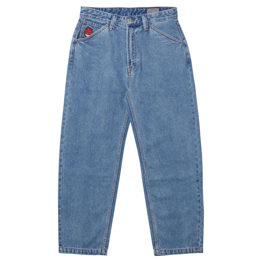 SPITFIRE BIGHEAD FILL MEDIUM STONE WASH DENIM PANTS 34